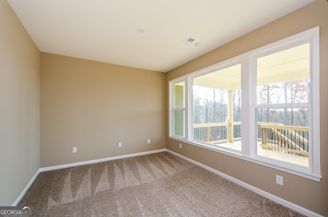 8555 Scenic Ridge Way, Ball Ground, GA 30107 - unfurnished room featuring carpet and baseboards