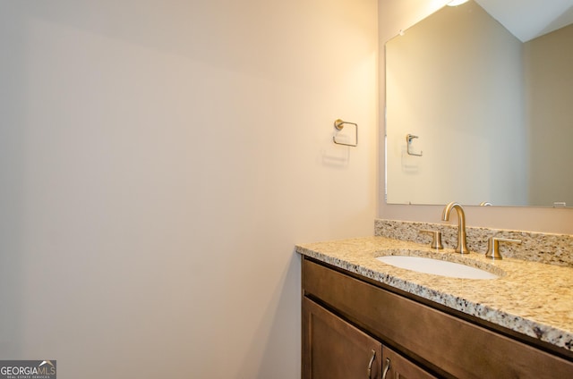 8555 Scenic Ridge Way, Ball Ground, GA 30107 - bathroom featuring vanity