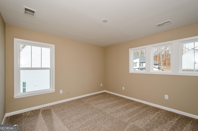 8555 Scenic Ridge Way, Ball Ground, GA 30107 - carpeted spare room featuring baseboards