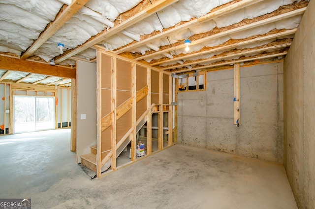 8555 Scenic Ridge Way, Ball Ground, GA 30107 - view of below grade area