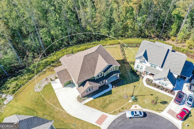 8555 Scenic Ridge Way, Ball Ground, GA 30107 - view from above of property