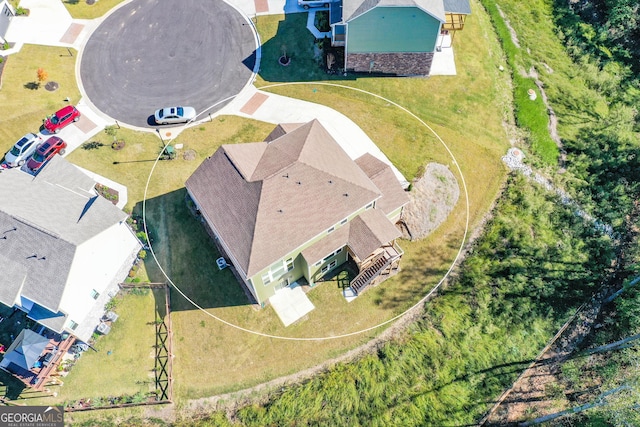 8555 Scenic Ridge Way, Ball Ground, GA 30107 - drone / aerial view