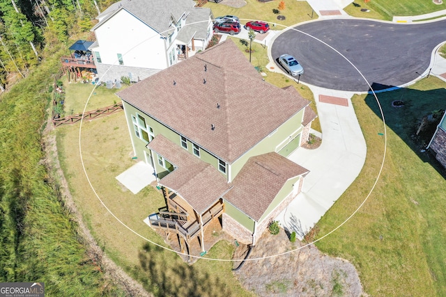 8555 Scenic Ridge Way, Ball Ground, GA 30107 - view from above of property