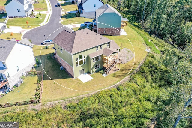 8555 Scenic Ridge Way, Ball Ground, GA 30107 - aerial view of residential area