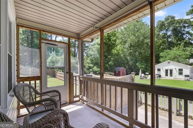 184 Rambo Pl SW, Marietta, GA 30064 - view of sunroom