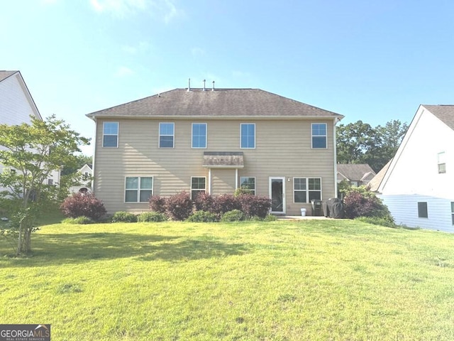 7613 Mockernut Way, Midland, GA 31820 - rear view of house with a yard