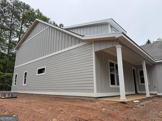 2135 Salem Church Rd, Jasper, GA 30143 - view of home's exterior with board and batten siding