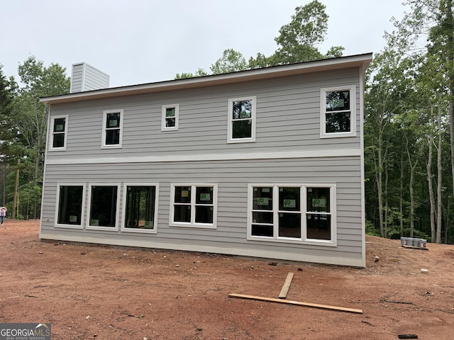 2135 Salem Church Rd, Jasper, GA 30143 - rear view of property with a chimney