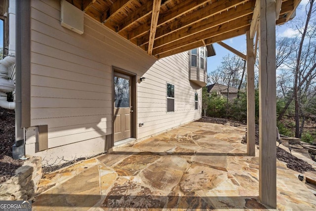 724 Broken Arrow, Waleska, GA 30183 - view of patio