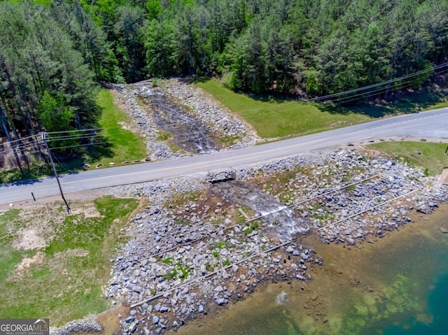 724 Broken Arrow, Waleska, GA 30183 - aerial overview of property's location featuring a forest