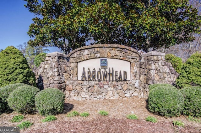 724 Broken Arrow, Waleska, GA 30183 - view of community sign