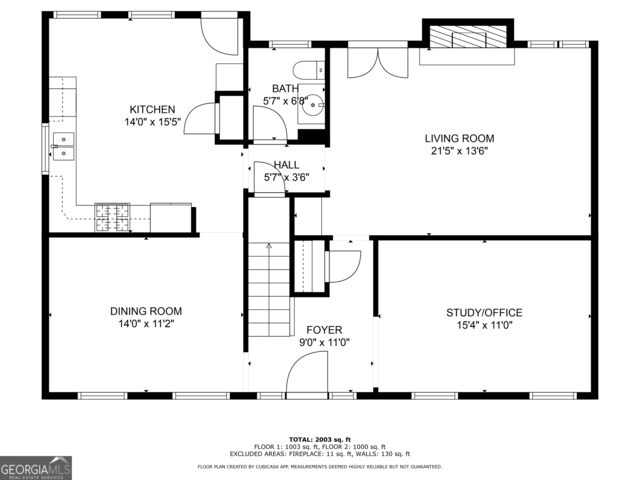21 Picketts Rdg, Acworth, GA 30101 - property floor plan