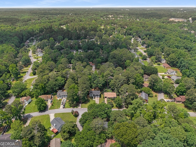 2894 Cushing Ct, Jonesboro, GA 30236 - aerial view of property and surrounding area featuring a forest