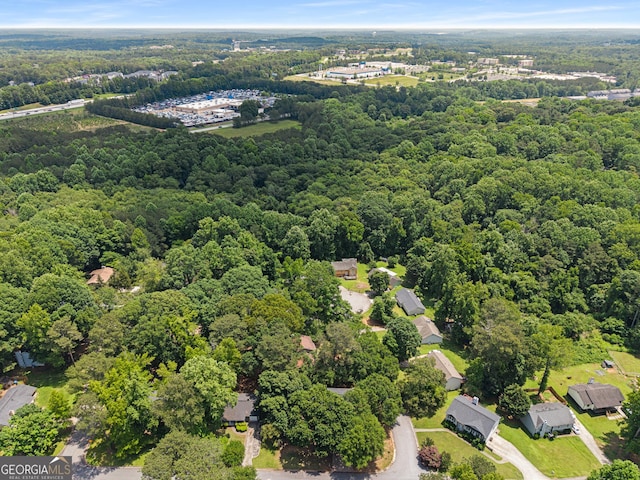 2894 Cushing Ct, Jonesboro, GA 30236 - drone / aerial view of a heavily wooded area