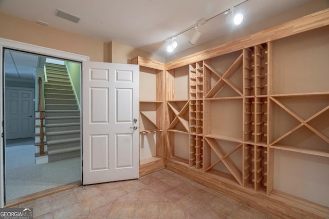5620 Barnett Shoals Rd, Athens, GA 30605 - wine area featuring rail lighting