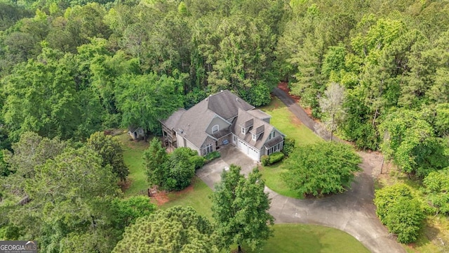 5620 Barnett Shoals Rd, Athens, GA 30605 - aerial view of property and surrounding area with a forest