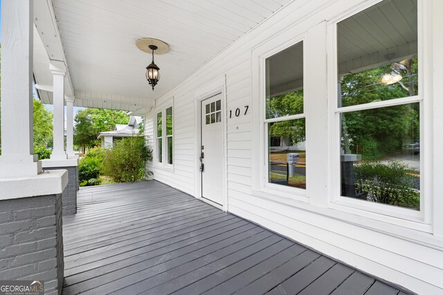 107 S Mulberry St, Statesboro, GA 30458 - view of porch