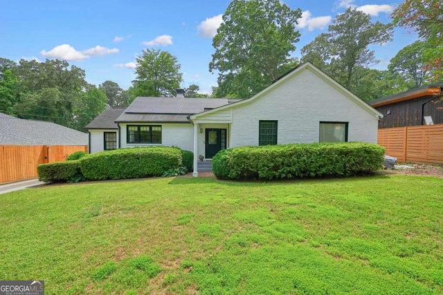 3734 Powers Ferry Rd NW, Atlanta, GA 30342 - view of front of property with solar panels