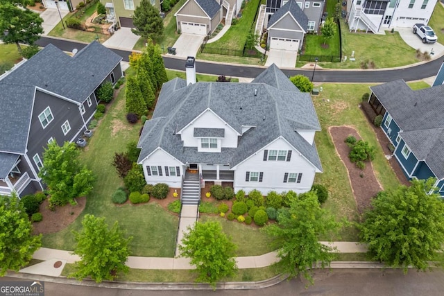 555 Red Bluff Dr, Athens, GA 30607 - aerial perspective of suburban area