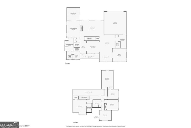 555 Red Bluff Dr, Athens, GA 30607 - view of floor plan / room layout
