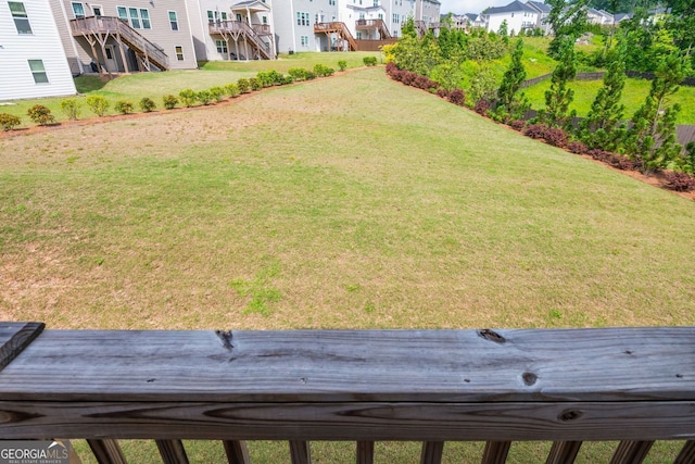 996 Layton Dr, Buford, GA 30518 - view of green lawn with a residential view