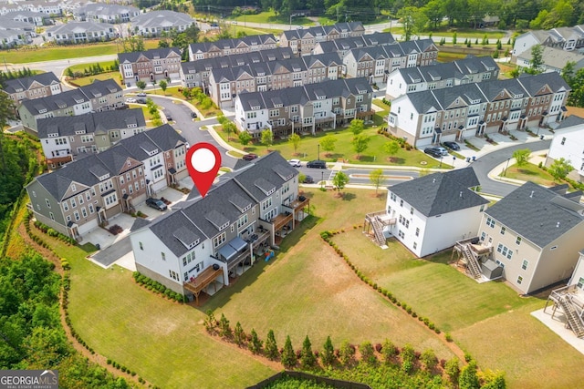 996 Layton Dr, Buford, GA 30518 - aerial perspective of suburban area