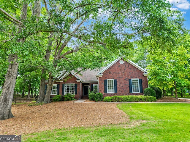 1090 Lane Creek Cir, Bishop, GA 30621 - traditional home with brick siding and a front yard
