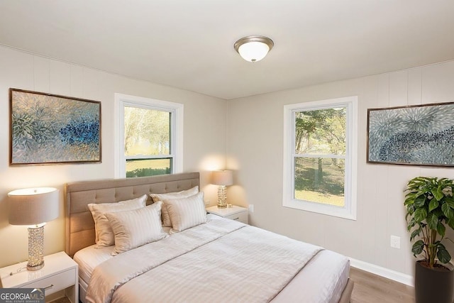 272 Old Sudie Rd, Hiram, GA 30141 - bedroom featuring wood finished floors and baseboards