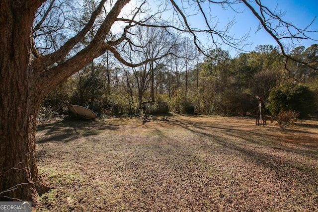 272 Old Sudie Rd, Hiram, GA 30141 - view of yard featuring a wooded view