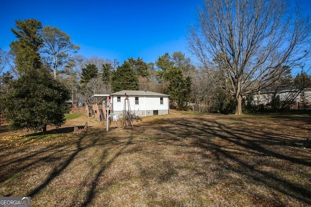 272 Old Sudie Rd, Hiram, GA 30141 - view of side of home featuring a lawn