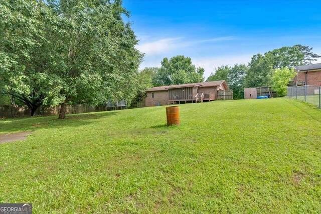 1277 Abrams Rd SE, Silver Creek, GA 30173 - view of yard