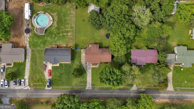 1277 Abrams Rd SE, Silver Creek, GA 30173 - aerial view of property and surrounding area