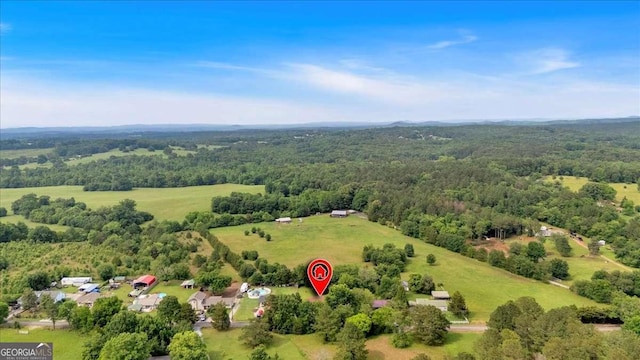 1277 Abrams Rd SE, Silver Creek, GA 30173 - aerial view of a heavily wooded area