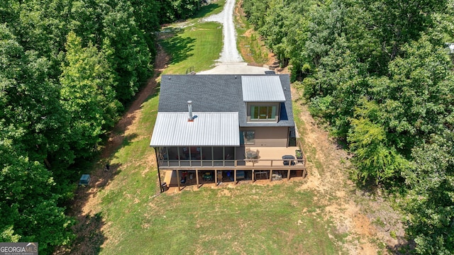 724 Bertha Willis Rd, Carlton, GA 30627 - view from above of property