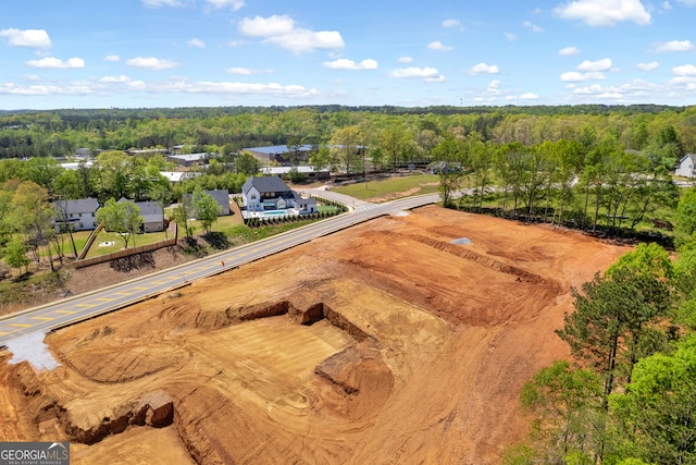 407 Thunder Rd, Buford, GA 30518 - bird's eye view of a heavily wooded area