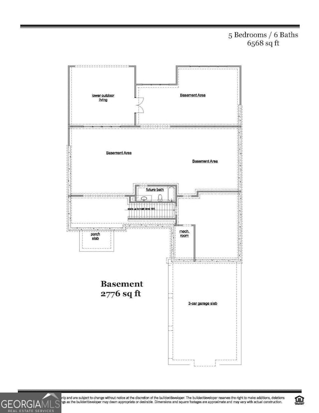 407 Thunder Rd, Buford, GA 30518 - view of home floor plan