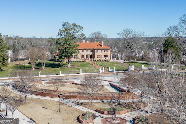 407 Thunder Rd, Buford, GA 30518 - surrounding community featuring a lawn
