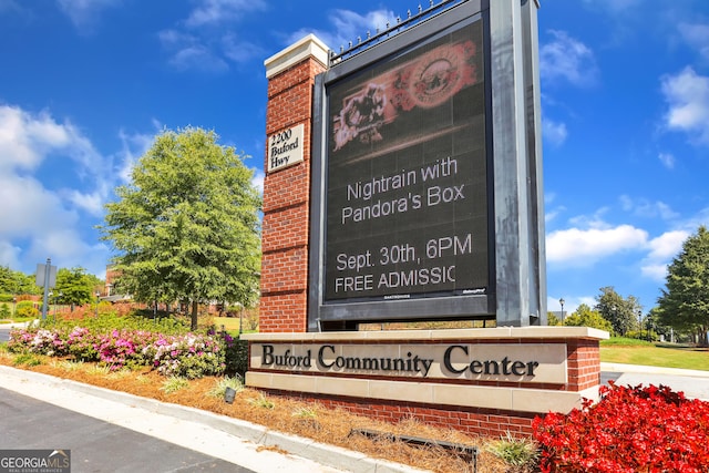 407 Thunder Rd, Buford, GA 30518 - view of community sign
