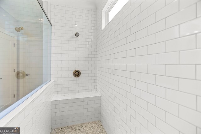 229 Widener Way, Peachtree City, GA 30269 - full bath featuring tiled shower
