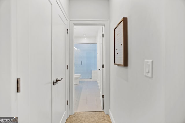 229 Widener Way, Peachtree City, GA 30269 - hallway featuring light tile patterned flooring
