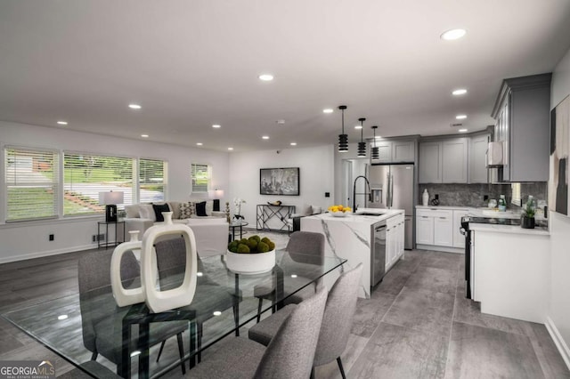 681 Fielding Ln SW, Atlanta, GA 30311 - dining room featuring recessed lighting