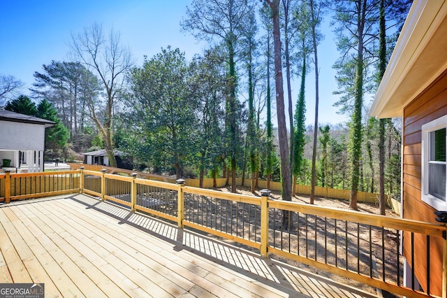 681 Fielding Ln SW, Atlanta, GA 30311 - view of deck