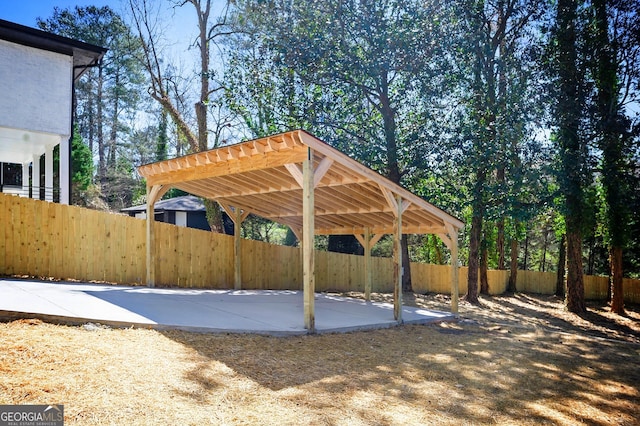 681 Fielding Ln SW, Atlanta, GA 30311 - view of yard featuring a carport