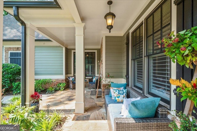 1323 Frey Lake Ct NW, Kennesaw, GA 30144 - view of porch