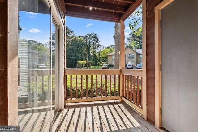 5555 Mountain Springs Cir, Stone Mountain, GA 30088 - view of deck