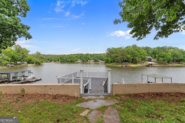 160 Birch Rd, Covington, GA 30014 - dock featuring a water view