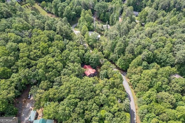 284 Summit Way Unit 19, Blairsville, GA 30512 - aerial view of property and surrounding area featuring a forest