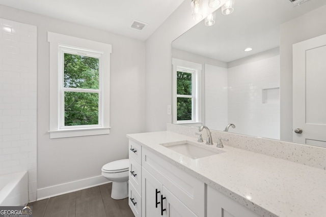 1158 Welch St SW, Atlanta, GA 30310 - bathroom featuring vanity, plenty of natural light, and wood finished floors