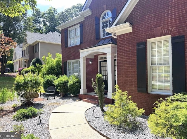 2674 Misty Rock Cv, Dacula, GA 30019 - entrance to property featuring brick siding