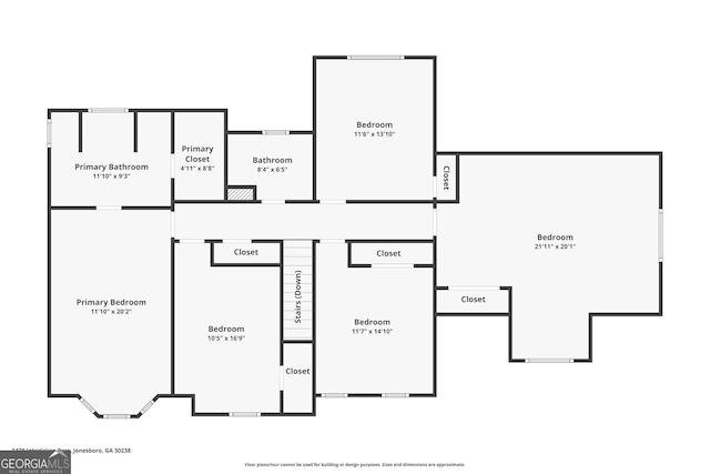1478 Interlaken Pass, Jonesboro, GA 30238 - view of home floor plan
